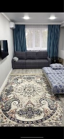 Посуточно 1 комн. VIP Квартира Ж. К. «Керемет » (Смарт ТВ)