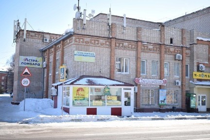 Торгово-офисное, отдельно стоящее здание.