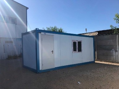 Жилой вагончик из Сэндвич панелей.