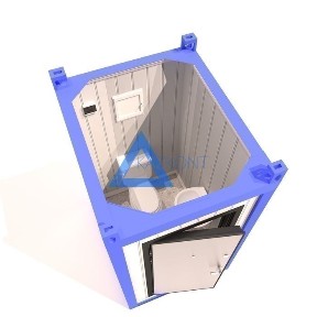 Контейнер Туалет 1,4х1,2м Санузел