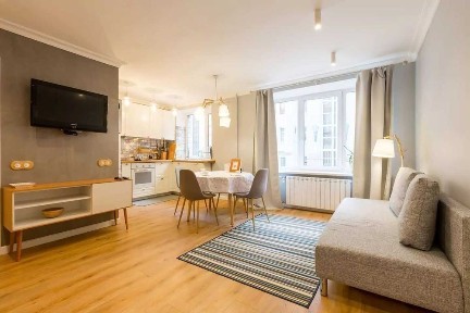 Хорошая 2-хкомнатная квартира в ЖК рядом с Мегой посуточно!