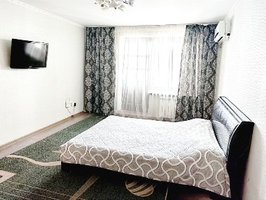 Посуточно 1-ком. кв., 8 мкр. Бр. Жубановых 298, SMART TV.