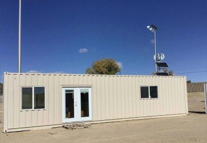 Жилой контейнер, Утепленный контейнер, Бытовка, Установка