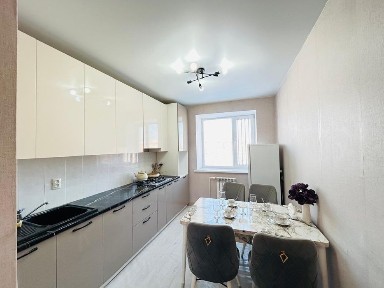 Двухкомнатная квартир почуточно в Зачаганске.