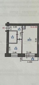 Продам 1комнатную квартиру