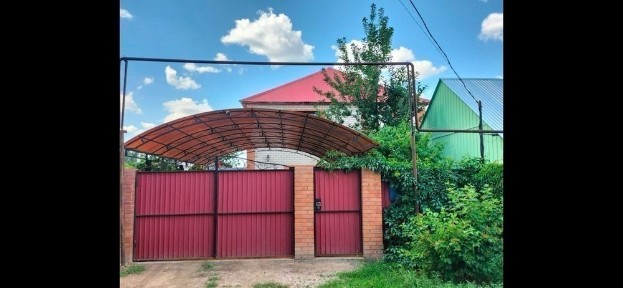 Два дома в одном дворе в живописном уголке пригорода Актобе