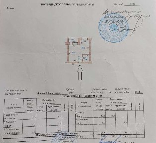 Продается 1ком. кв. 29м2 9млн. 5/5эт. Лесная поляна д. 17 г. Косшы