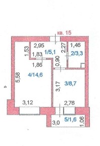 Продается однакомнатная квартира микрорайон Сары Арка