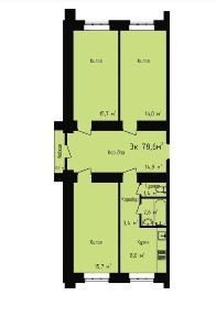 З х комнатные Заречный, Центр, новые квартиры.