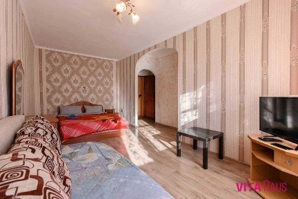 Уютная 1-ком квартира помесячно. Р-н Спутника. КТВ/WIFI от VH.