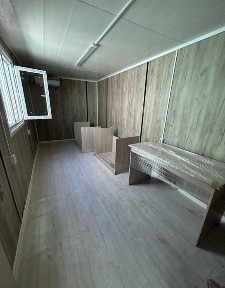 Контейнер офис с мебелью