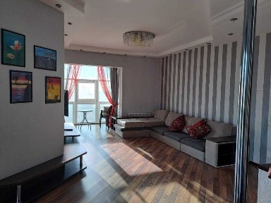 Квартира с панорамным видом на 39 эт, в жк Гранд Алатау, на набережной