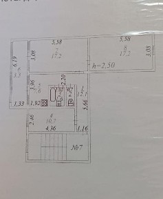 3 мкр. 3 этаж. 3 комн.