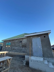 Частный дом в черновом варианте