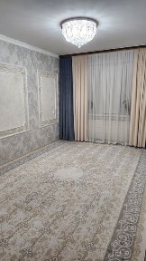 Тез арада үш бөлмелі квартира сатылады. Адресі: 7мкр 39 үй. Бағасы: 21