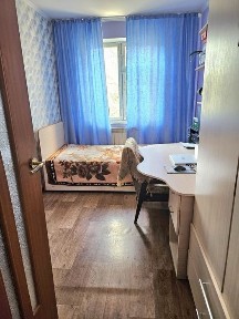 3х ком квартира. В 1 мкр ( Акбулак) 3 этаж