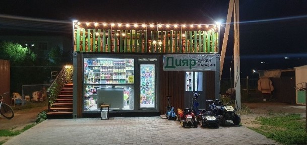 Киоск контейнер павильон