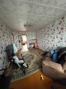 Продам 2х комнатную квартиру в п. Качар 1мкр 14 дом 4 этаж