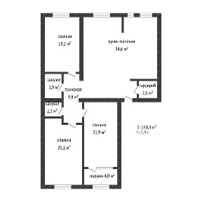 4 комнатная ЖК РАЯН с ремонтом, с техпаспортом, напротив ДАРУ Батыс-1