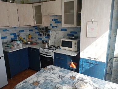 Продам квартиру полуторку с техникой и мебелью