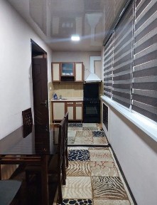 1500 теңге Час. 1-но комнатная по Абая. WI-FI