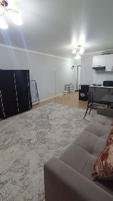 Сдается квартира студия в ЖК Аккент. Квартира в новом доме.