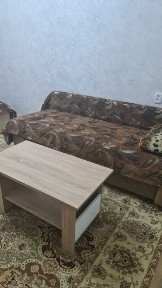 1-комн. квартира по часам 1500т и посуточно 10000т