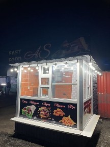 Фастфуд донерка готовый бизнес, СРОЧНО базар, территория ішінде