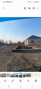 Продается участок готовыи фундаментом дома разм 16х5 и времянки 7х5