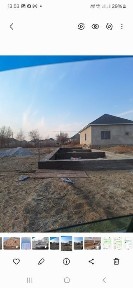 Продается участок готовыи фундаментом дома разм 16х5 и времянки 7х5