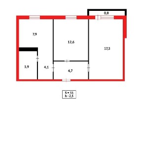 **Продам 2х кварт. улуч. план. по Мира на 68 квартале р-н кафе Хаят