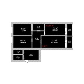 Продам 3х ком квартиру на 3м этаже в мкрн Береке