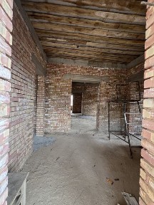 Черновой дом кирпичь