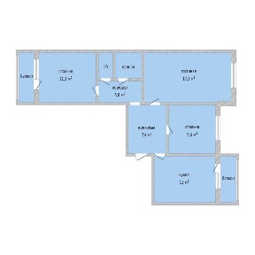 Продажа 3-комнатной квартиры, 7 МКРН 3Д