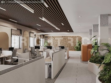 Аренда офиса с мебелью - 900м² в БЦ Edition 65