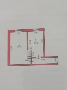 Продаётся одна комнатная квартира