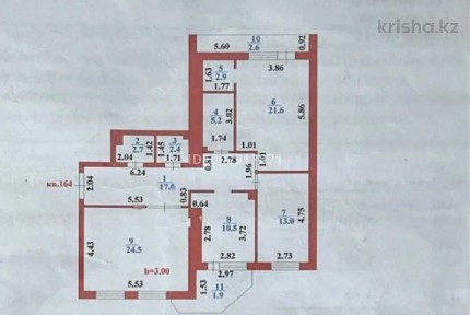 Продается дом · 6 комнат 292.6 м² ·10 сот Скиф Алаш Таун Данияр 8 гр.