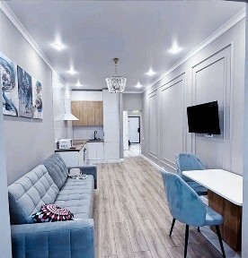 2 ком квартиру посуточно и по часам, после ремонта