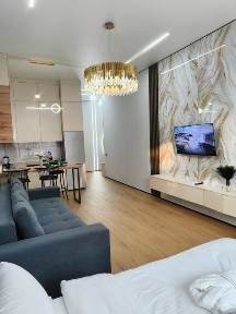 Стильная студия в ЖК 4 seasons