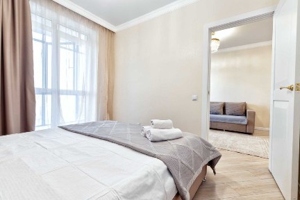 Двухкомнатная квартира посуточно Абая 10/1 Астана