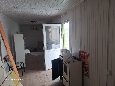 Контейнер обшитый теплый с крышей