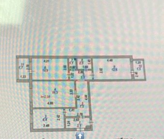 2-х комнатная квартира (Алматинский) Жанибек ГР7