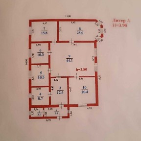 5 комнатный дом в Каскелене