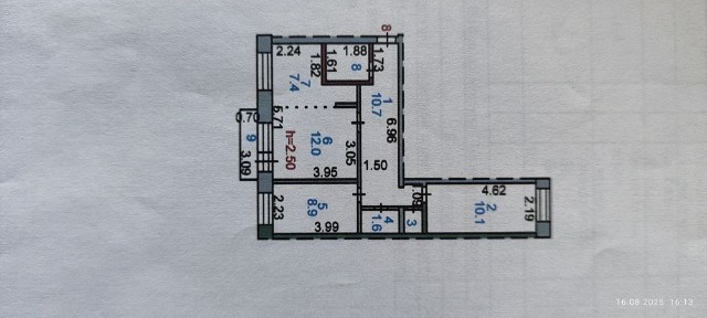 Продам, обмен 3комн квартиру 1-3 3этаж не угол