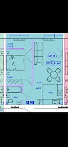 Продам евродвушку район нура