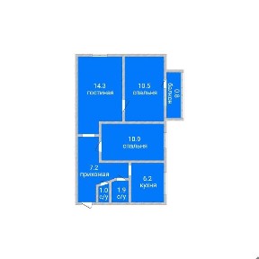 Продажа 3-комнатной квартиры