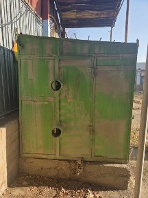 Будка железная в хорошем сост (2.25*2) продается