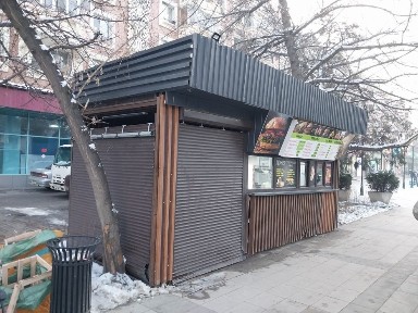 Продам оборудованный киоск для донерной и самса