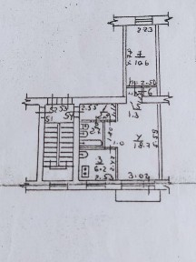 Продам 2 комнатную кв. На Ленина 57