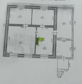 Продам или поменяю 3х комнатный кирпичный дом в районе ГРП, РСР.